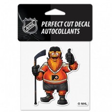 Philadelphia Flyers Mascot Perfect Cut Color Decal 4" X 4"